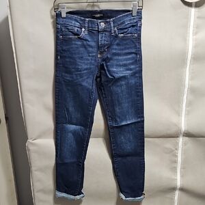 Banana Republic Dark Indigo Ankle Jeans